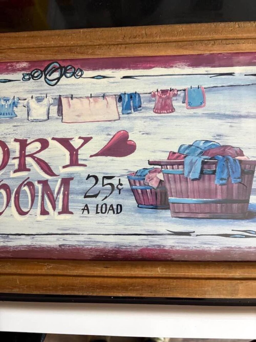 Rustic Laundry Room Sign - Picture 3 of 7